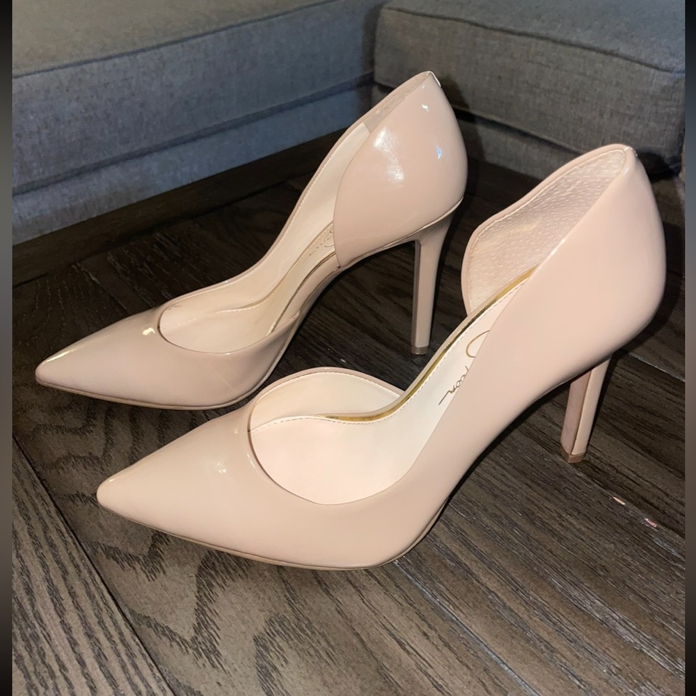 Jessica Simpson Classy Nude Heels
